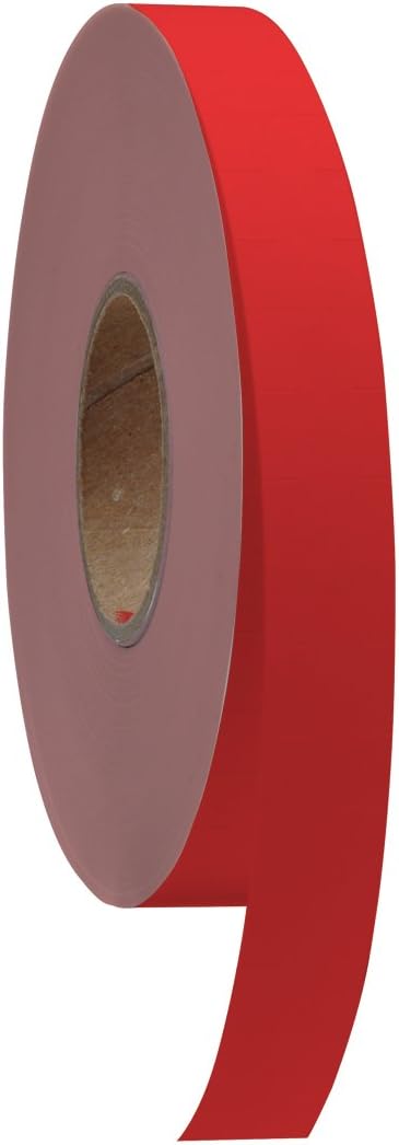 Pastel Red Labels to fit Monarch 1110 Pricing Guns. 16 Rolls with 1 Free Ink Roller.