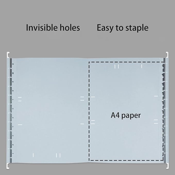 5Pcs A4 Sized Suspension Folder Hanging File Folders with Tabs Colorful Documents Organizer Office School Desktop File Storage