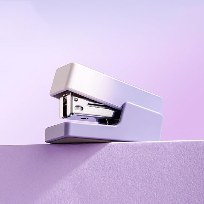 Stapler Set Gradient Office Portable Paper Stapler(E)