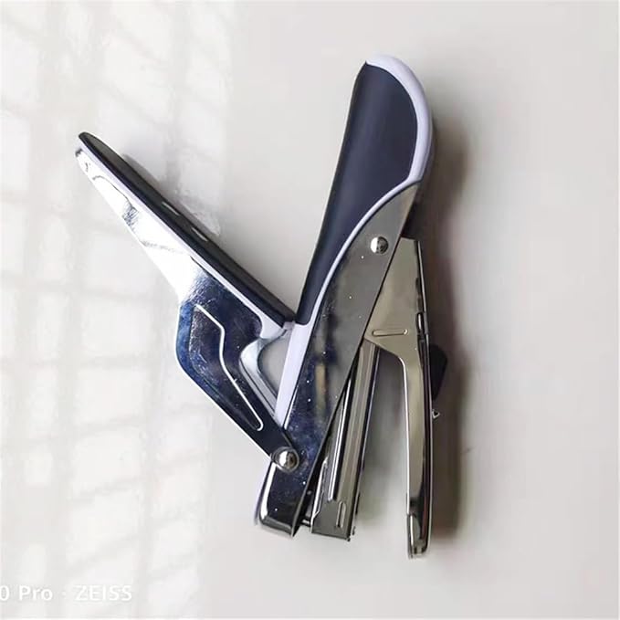 Handy Hand Grip Label Student Stationery Binding Stapler Office Supplies
