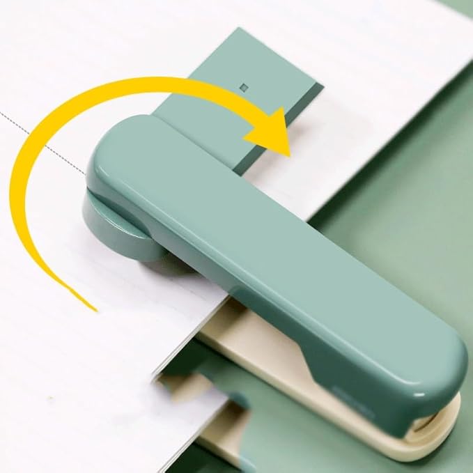 Rotatable Stapler 360 Degree Large Student Office Portable Multi-Functional