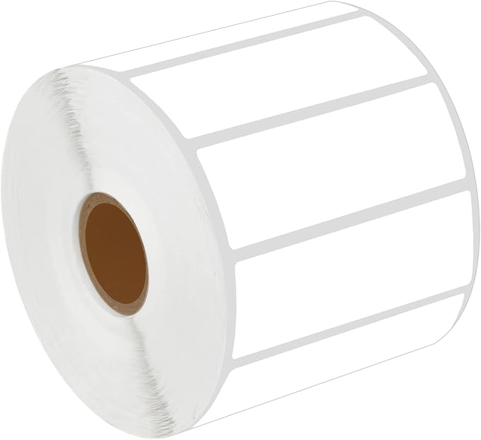 NineLeaf 3 Roll (1500 Labels) Compatible for Brother RD-S04U1 RDS04U1 76mm 3'' x 1'' File Folder White Paper Labels for RJ-3050 RJ-3150 RJ-3250WB RJ-4030 RJ-4040 TD-4000 TD-4410D TD-4550DNWB