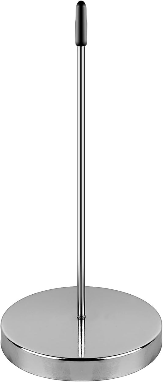 1 Pack Ticket Spike, Metal Bill Holder, Straight Rod Spike, Reliable Receipt Holder Spike for Organizing Tickets, Bills, and Notes in Restaurants, Offices, and Hotels (Silver)