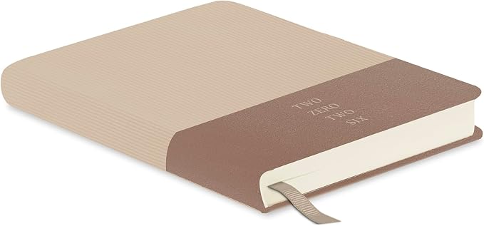 Orange Circle Studio Academic Planner 2025-2026, Sand Dollar, Medium