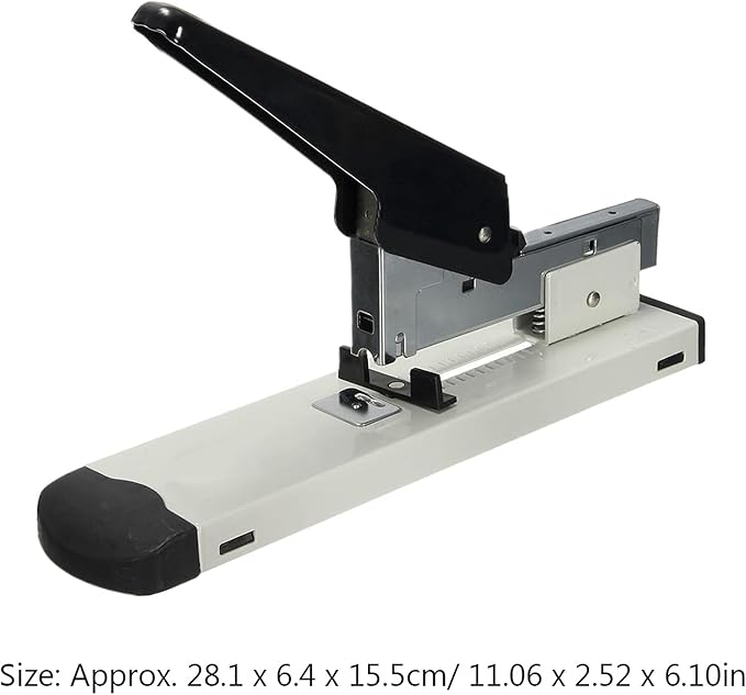 Liudan Stapler Heavy Duty Metal Stapler Book Binding Stapling 120 Sheet Capacity for Desk Accessories or Home Office Supplies Office Stapler