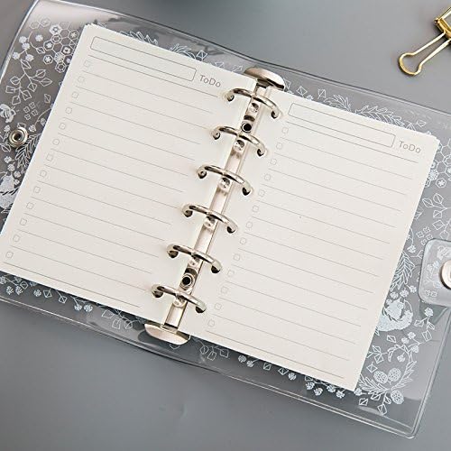 Planner Refill, Pocket Notebook, A7 Refill, 4.84 x 3.23'', 100 GSM Paper 45 Sheets (90 Pages) per Pack, Productive Inserts, Simple Design, Harphia (A7 Todo List)