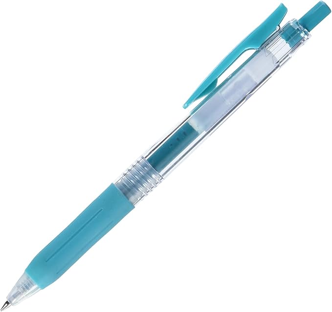 Zebra Sarasa Clip Pen 0.5 mm, Blue/Green (JJ15-BG)