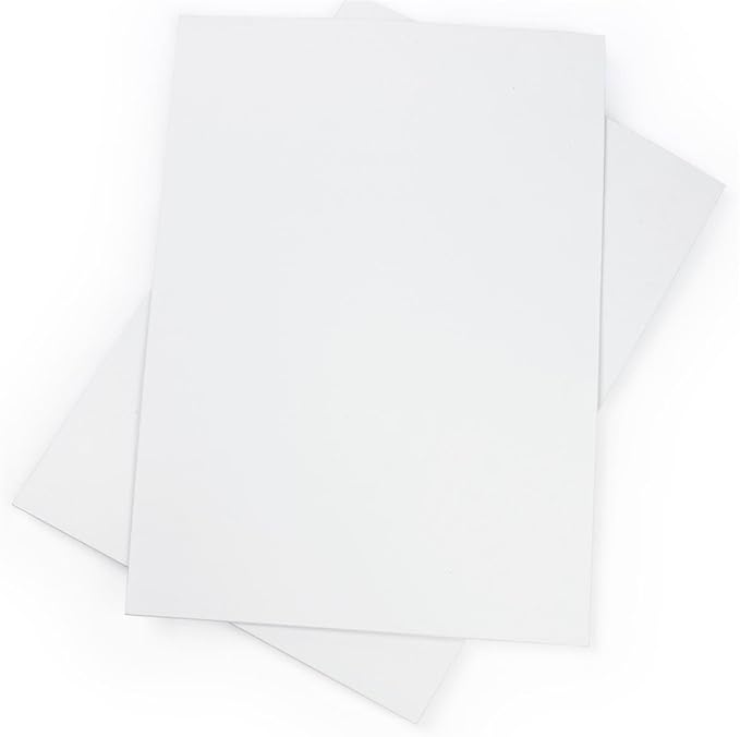 T-SIGN Corrugated Plastic Sheets Coroplast Sign Blank Board, 24 x36 Inches 3/16 Inches Thick for A-Frame Replacement Poster Sheets, White Blanks Sign (Pack of 2)