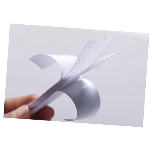 KICHOUSE 10pcs Adhesive Hook and Loop Tape Table Skirt Sticker Pads for Easy Wall Mounting for Home Office Crafting and Events Strong Hold Smooth Surfaces