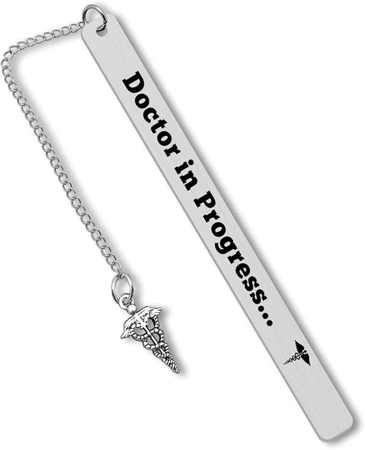 Doctor to Be Gifts Bookmark Gifts for Med Student Future Doctor Gifts Medical School Graduation Gifts New Doctor Bookmark Gifts Reading Lovers Gifts Inspirational Gift Doctor in Progress Gifts