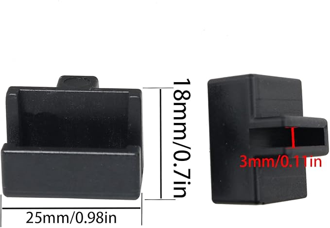 12PCS File Cabinet Rails Hanging File Rail Clips Specialty Storage Black File Folder Plastic Rail Clip Drawer Sides Black File Rails Hanging File Rail Clips