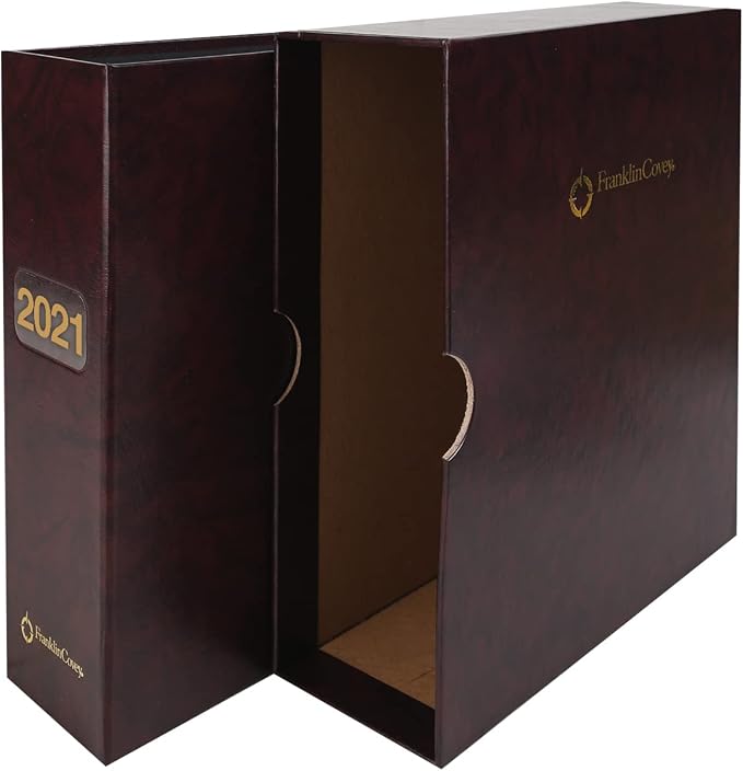 FranklinCovey - Storage Combo - Protect Past and Future Planner Pages (Compact, Burgundy)