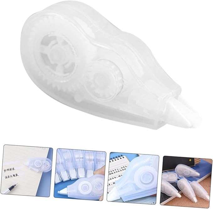 SECFOU 10pcs Correction Tape for Office Portable Adhesive Correction Tapes Pastel School Supplies Cute Desk Accessories