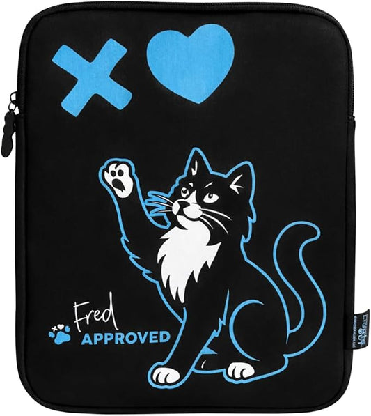 Conquest Journals Lights Out Fred Approved Book Sleeve Cover, E-Reader & Tablet Cases, Back Pocket, Zipper Charm, Gifts for Dark Romance Readers, 8.5'' x 11'', Officially Licensed Navessa Allen Merch