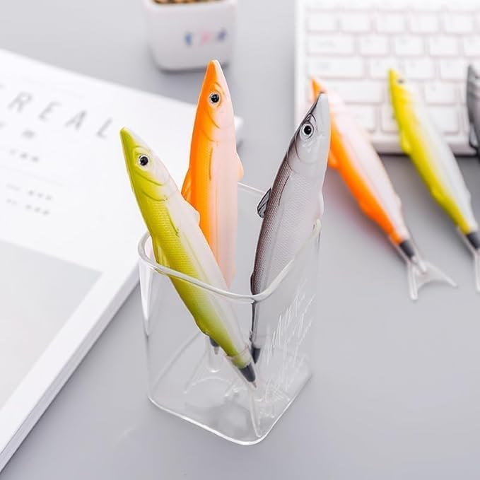 Cute Marine Series Ballpoint Pen Fish Styling Pen Black, Ballpoint Pens Pens and Refills Pens and Refills, Writing and Correction Supplies