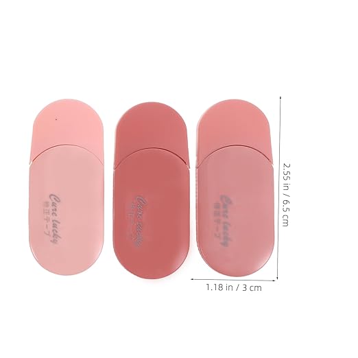 Gadpiparty 6pcs Mono Correction Tape Pink School Tape Aesthetic Cute Pens for Writing Office Supplies