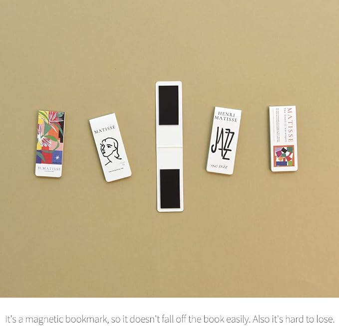Monolike Magnetic Bookmarks Henri Matisse Ver.2, Set of 5