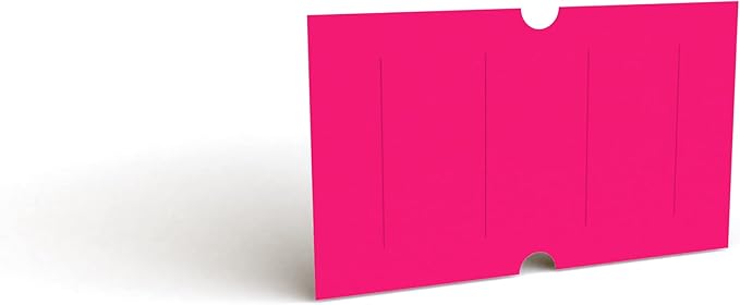 Labels to fit: Motex MX5500, Towa GS Series,Halmark Model H, Kenco 18-8,000 Labels by Kenco (Fluorescent Pink)