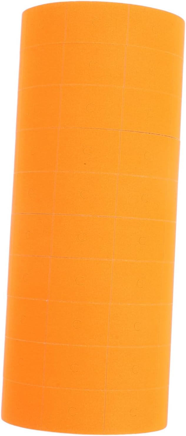 KALLORY 10rolls Price Labeller Parts Paper Price Tags Retail Stickers Labeller Accessories Pricing Stickers