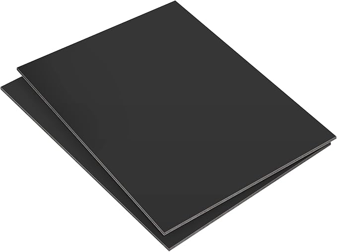 MAAIGU 30 Pack 14 x 11 Inches Foam Boards, 3/16 Inch Thick Foam Core Boards, Double-Sided Black Foam Boards for Displays, Presentations, Signboards, Artworks