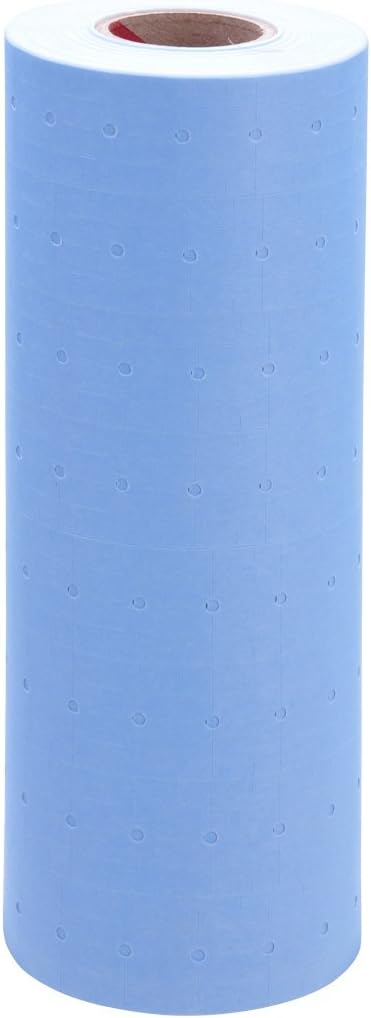 Pastel Blue Labels to fit Avery Dennison®/ Sato® M1 "Mighty One" Price Guns 16 Pack (Free Ink roll Included)