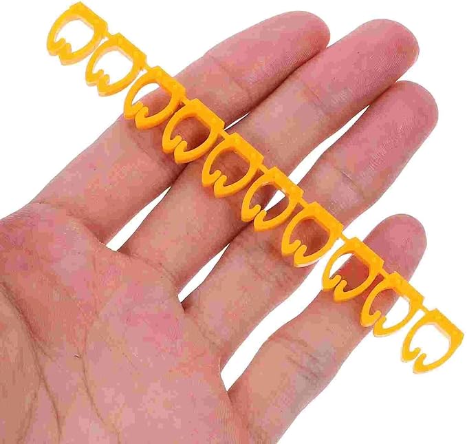 Labels Cable Labels 150 Pcs Electrical Sticker Wire Number Label Multicolor Cable Markers Labeler Electric 0- Tie Clip-on Self- Adhesive Electric(0.31x0.20x0.20cm)