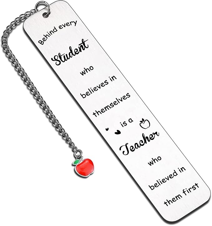 Quimoy Teacher Appreciation Gifts - Bookmarks for Women, Gifts for Teachers Day, Graduation, Retirement, Christmas