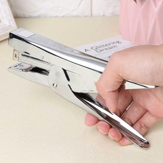 Metal Stapler Heavy Duty Paper Plier Stapler Office Accessories Home Stationery