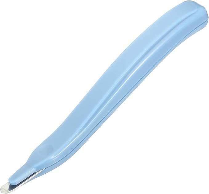 PATIKIL Staple Remover, Magnetic Staple Puller Desktop Removal Tool Cutting Tool for Office Home, Light Blue