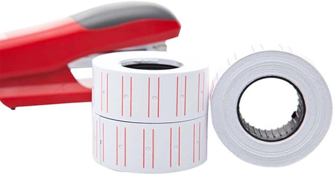 Hatisan Price Gun Labels for Mx-5500 Price Gun Labeller, Super Sticky Price Tag Labels Price Sticker (30 Rolls)