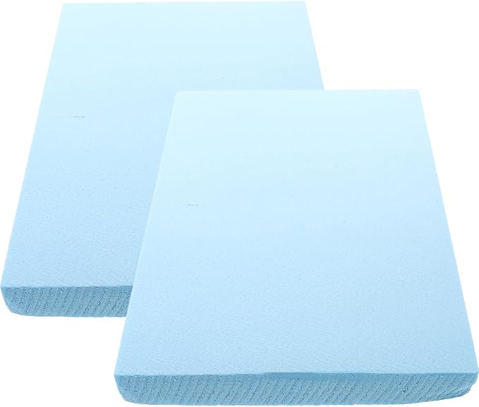 VILLCASE Polystyrene Foam Board Model Crafting Sheets for Diorama and Scene Model Making Lightweight Foam Base 11.81 X 7.87 X 1.18 Inches Easy to Cut and Shape