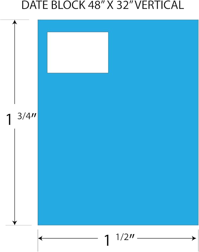 2026-2027 Premium Dry-Erase Fiscal/Academic Split Year July to June Vertical Wall Calendar 48" x 32" - Next Year Planner Area. Complete Dry-erase Marker and Eraser