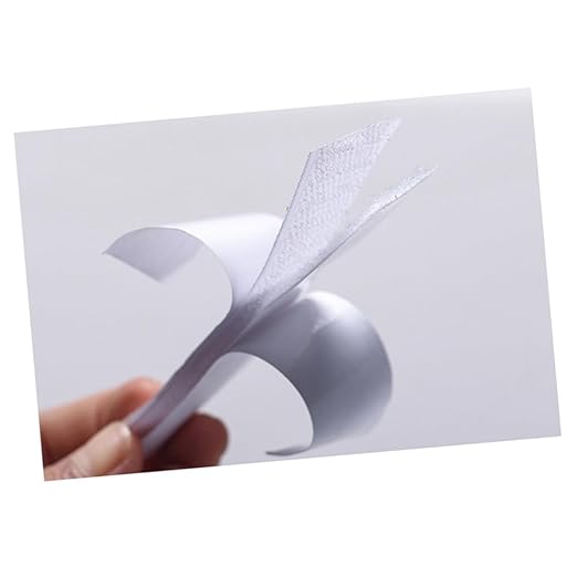 OUNONA 5pcs Hook and Loop Tape Table Skirt Sticker Pads for Easy Wall Mounting Strong Adhesive for Home Office Smooth Surfaces Reusable and Removable for Crafting and Organization