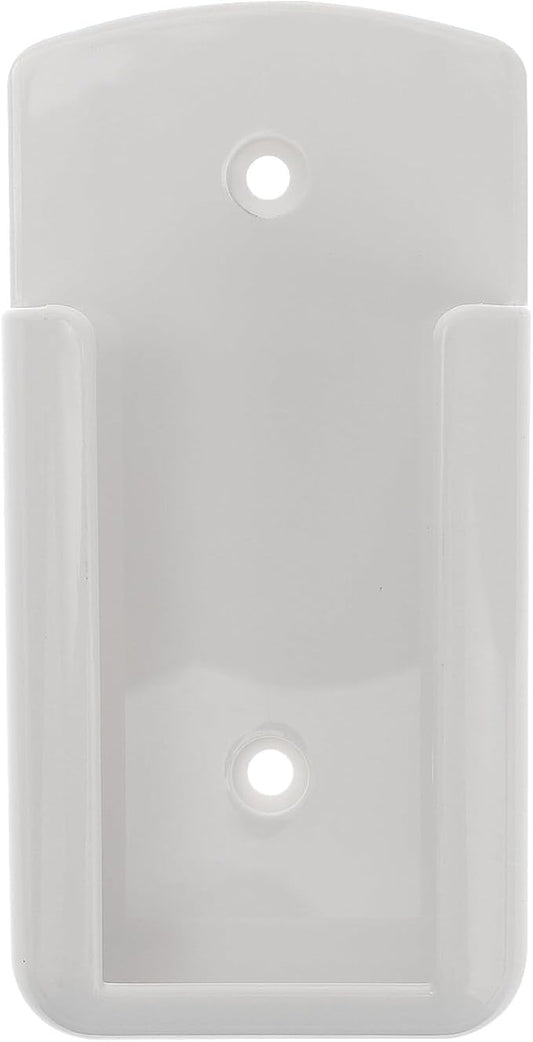 White Remote Control Holder Wall Mounted Remote Control Storage Box Wall Mount Remote Control Organizer Self Adhesive Remote Control Holder for for Home Office School Supply Storage