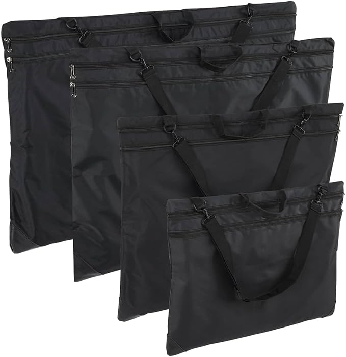 PXB Bags for Architects and Drafters - for Fixed & Multi-Angle 16x21" PXB Drafting Board - Art Desk Carrier- Adjustable Strap, Easy-Grip Handle, Water-Resistant Nylon & Zippered Pockets
