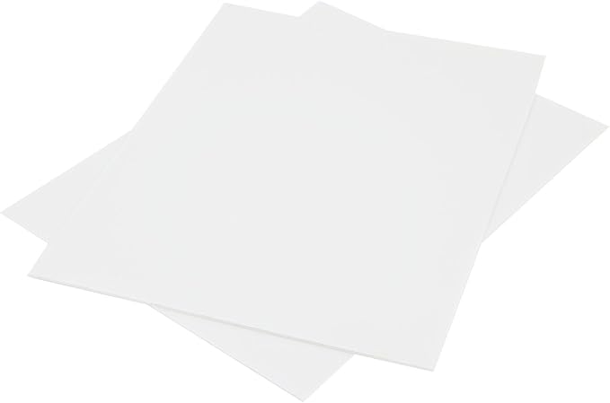 T-SIGN Corrugated Plastic Sheets Coroplast Sign Blank Board, 24 x36 Inches 3/16 Inches Thick for A-Frame Replacement Poster Sheets, White Blanks Sign (Pack of 2)
