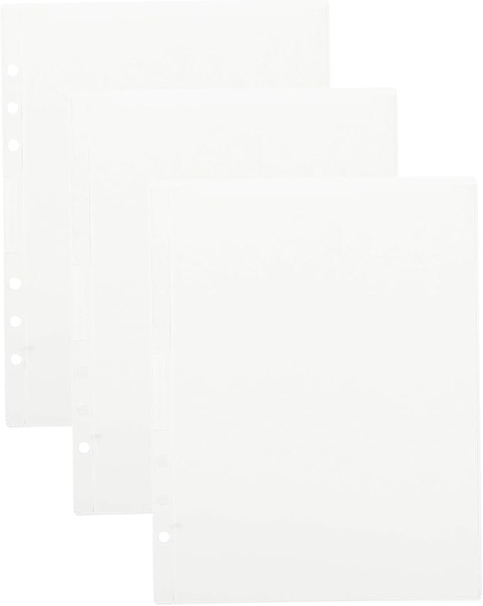 Filofax A5 Transparent Envelope Top Opening (Pack of 3)