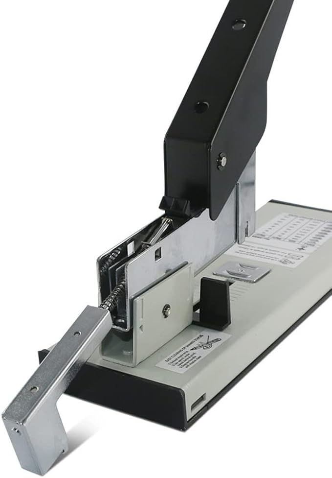Desk Stapler Heavy Duty Stapler Can Bind 210 Pages of A4 Document Capacity Labor-Saving Thick Layer Stapler Suitable for School Office Supplies School Supplies (Color : A)