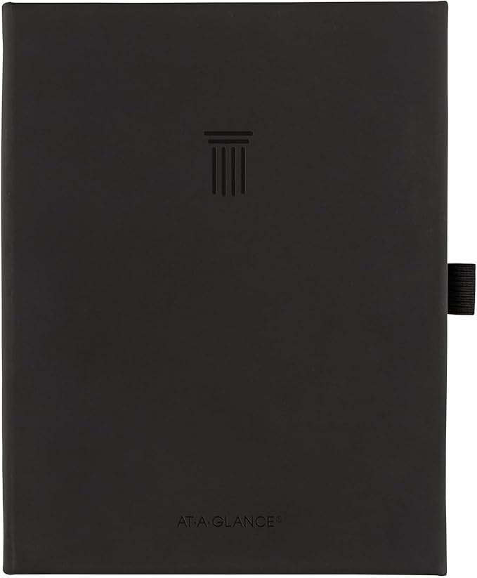 AT-A-GLANCE Foundation Planner, Undated Inspiration Journal, Set Goals, Track Progress, Create Habits, Weekly & Monthly, Small, 5-3/4" x 8-1/4", Black (FD-200-05)
