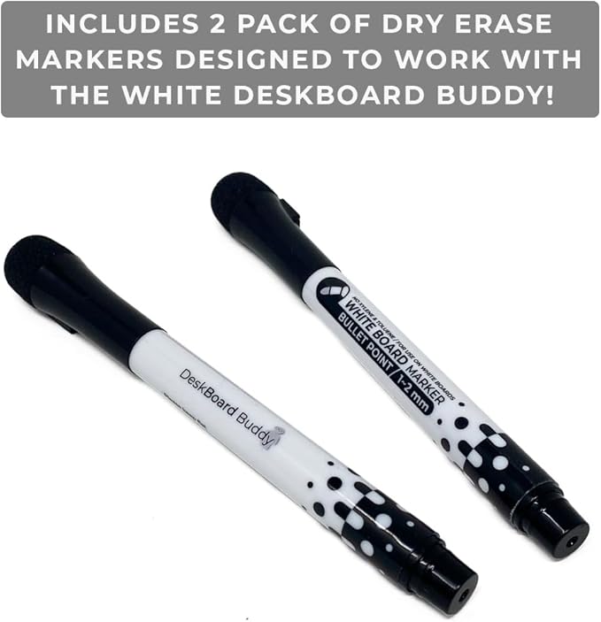 DeskBoard Buddy (White with Calculator)