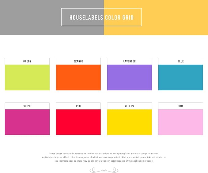 HOUSELABELS 4" x 3" Yellow Shipping Labels on 0.75" Core Compatible with Zebra and Rollo Printers, 6 Rolls / 200 Labels per Roll