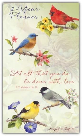 Faithfully Yours 2026-2027 Pocket Calendar and Planner (Let All that You Do Be Done with Love)