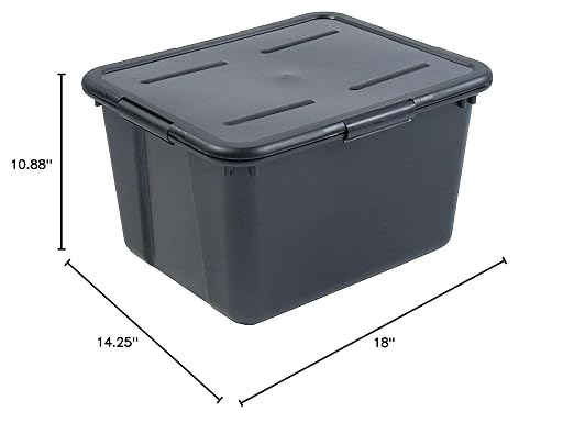 AVT34052 - File Tote Storage Box w/Lid