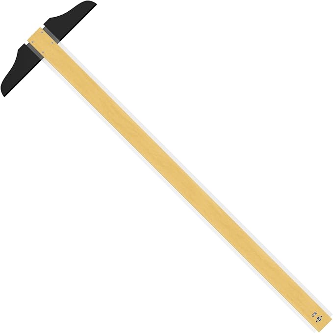 ALVIN Wood T-Square 30" Transparent Edge Model C30 for Art Framing and Drafting - 30" inches