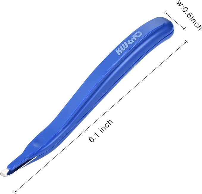 YOKIVE 1 Pcs Staple Remover, Office Magnetic Stapler Puller | Remove Staples Great for Office Home Desktop Accessories (Blue)