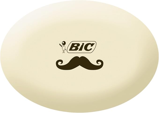 BIC Mini Fun Synthetic Rubber Erasers Blister Pack of 3