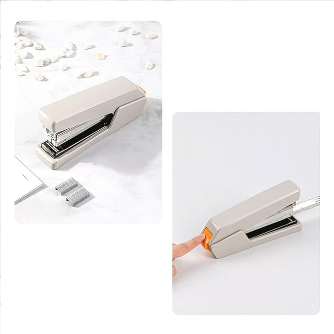 Liudan Stapler Effortless Desktop Stapler, Office Desktop Staplers Have 25 Sheet Capacity Office Stapler
