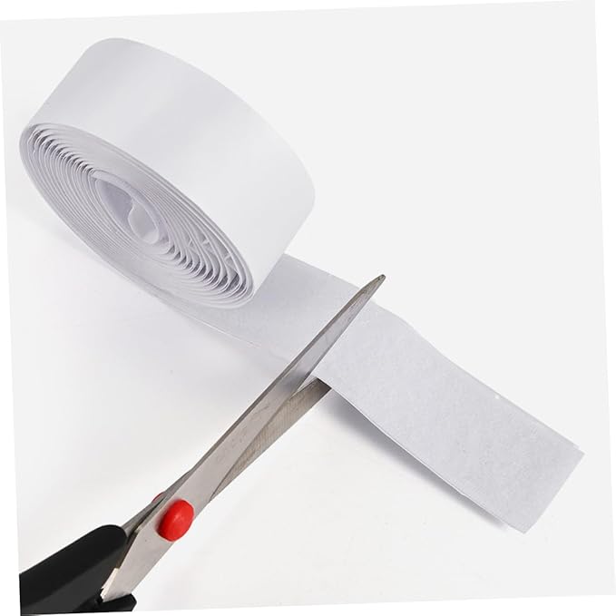 Toddmomy 2rolls Hook and Tape for Guitar Pedal Board of Mounting Straps Heavy Duty Adhesive Fasteners Versatile Sticky Straps for Effects Pedal Installation and
