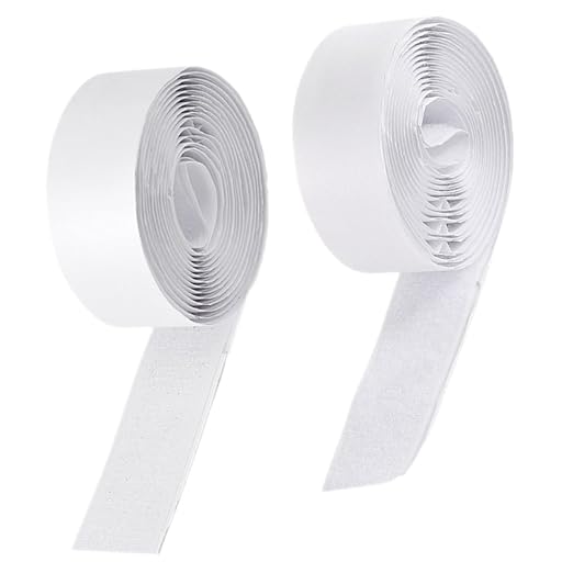 Vaguelly 2rolls Hook and Tapes for Guitar Effect Pedal Mounting Versatile and Fasteners Velour Hook Side for Musicians and Professionals