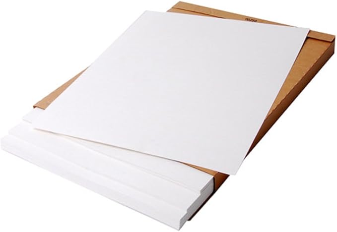 Ucreate PAC5420 Poster Board Packs, 22" x 28", White, 10 Sheets